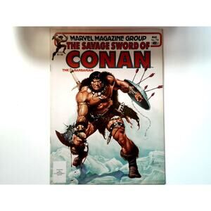 The Savage Sword of Conan No. 74 Marvel 1981 Barbarian Comic